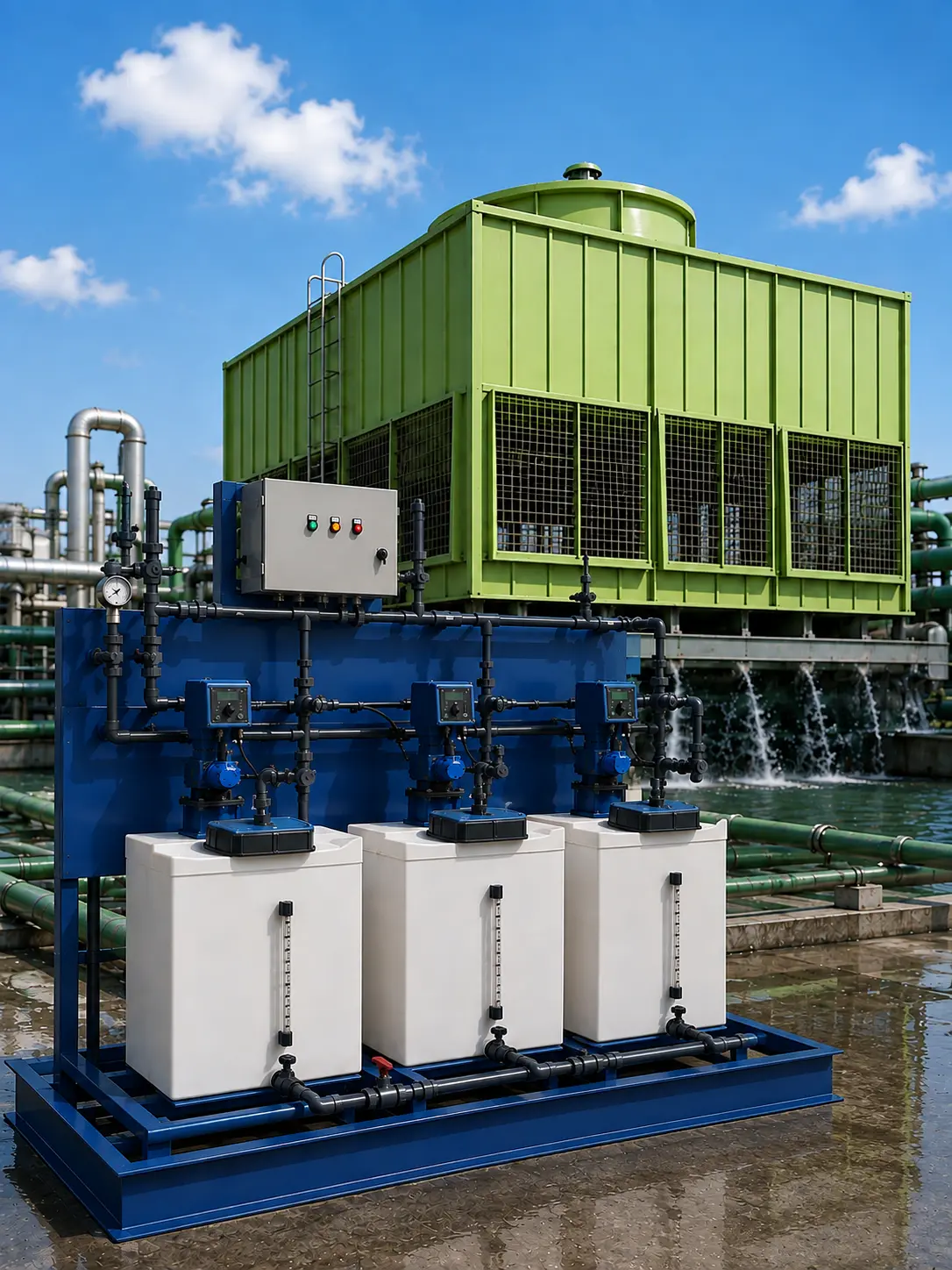 Chemical Dosing System for Cooling Tower